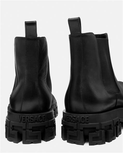 versace latex boots|versace boots for men.